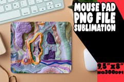 Vibrant 3D Floral Embroidery Sublimation Product Image 1