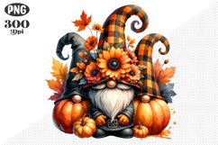 Halloween Gnomes Sublimation - Clipart PNG Design Product Image 1