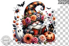 Halloween Gnome Sublimation - Clipart PNG Design Product Image 1