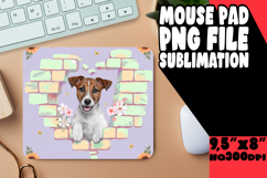 COZY MOUSE MAT INSPIRATIONAL SUBLIMATION, Cute Dog Product Image 1