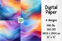 Abstract Digital Paper | PNG Background | Wall | Tumbler Product Image 1