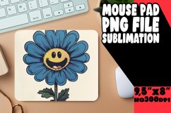 Whimsical Blossom Bliss: Mouse Pad Designs PNG Product Image 1