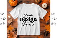 Fall t-shirt mockup, Fall mockup Product Image 1