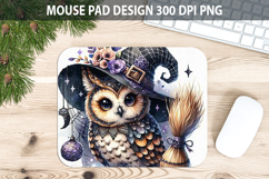 Watercolor Hedgehog Mouse Pad Sublimation - Animal PNG Product Image 1