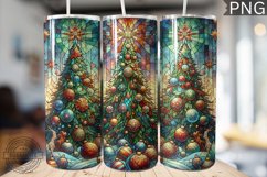 Christmas Tree Tumbler Wrap Design |High Quality 300 Dpi Product Image 1