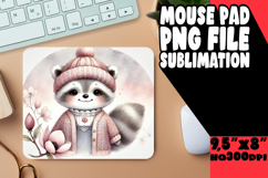 CHEERFUL MOUSE PAD SUBLIMATION INSPIRATION, Cute Animals Product Image 1