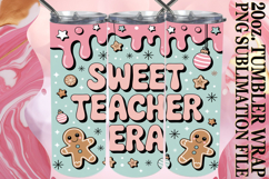 Sweet memories 20oz tumbler wrap, Teacher Product Image 1