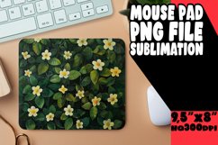 Springtime Petal Splash Garden Mouse Pad Design Product Image 1