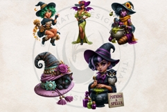 Halloween Curiosities Clipart Set | Spooky Transparent PNG Product Image 11
