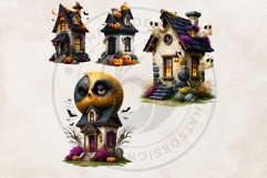 Halloween Curiosities Clipart Set | Spooky Transparent PNG Product Image 13