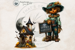 Halloween Curiosities Clipart Set | Spooky Transparent PNG Product Image 8