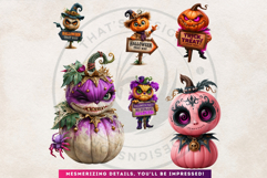 Halloween Curiosities Clipart Set | Spooky Transparent PNG Product Image 9