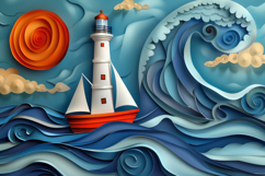 Paper Art Background Wallpaper Product Image 1