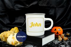Halloween Camping mug mockup, PSD camping mug mockup Product Image 2