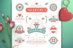 Valentine&#039;s Day Badges &amp; Cards Product Image 7