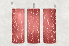 Chestnut Glowing Glitter Tumbler Wrap Sublimation Product Image 1
