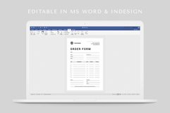 Order Form | MS Word &amp; Indesign Product Image 5