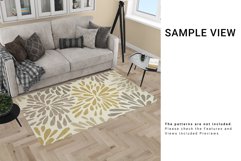 3 Types of Carpets & Floor in Living Room Mockup Set Product Image 11