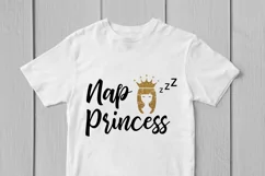 Nap Princess - Daughter SVG EPS DXF PNG Cutting Files Product Image 3