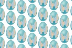 Easter pattern. Seamless pattern with Easter motifs. Product Image 8