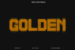 Golden Text Effect Graphic for Design Projects Product Image 1