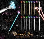Diamond Pens Clipart Product Image 1