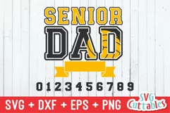 Volleyball SVG | Senior Dad Volleyball | Shirt Design Product Image 2
