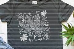 Autumn leaves Cutting file SVG DXF FCM Product Image 3