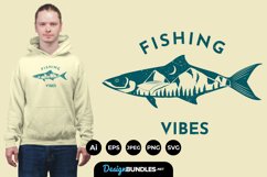 Fishing Vibes for T-Shirt Design Product Image 1