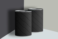 Dark striped geometric patterns Product Image 5