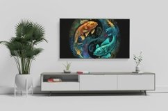 Samsung Frame Tv Art, Zodiac Sign Pisces Set of 4 Product Image 2