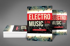 Modern Electro Music Flyer Product Image 2