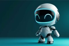 Ai chatbot robot assistant. Generate ai Product Image 1