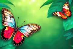 Colorful Butterfly Background Product Image 1