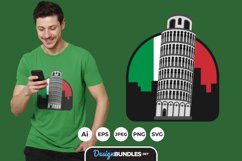 Landmark Badges for T-Shirt Design Product Image 1