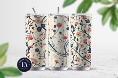 Ornamental Floral Pattern| Elegant Floral Texture Product Image 2