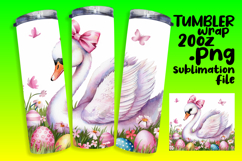 20oz Sublimation Design Download , Cute Easter Product Image 1