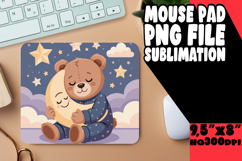 RADIANT MOUSE MAT PNG INSPIRATION, Cute Bear Product Image 1