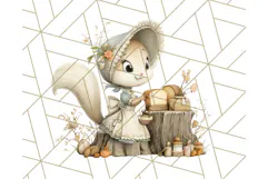Whimsy Woods Harvest Festival Clipart PNG Files Product Image 4