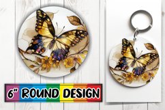 Sweet Keychain Circle Sublimation, Animals Product Image 1