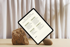 Pet Owner Cleaning Routine Checklist Printable Home Cleaning Product Image 3