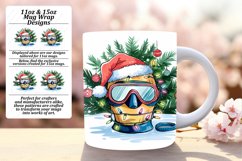 Dynamic 15oz Mug Wrap Png Artwork , Holiday Product Image 1