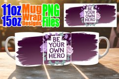 Uplifting dreams 11oz 15oz mug wrap, Quote Product Image 1