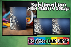 Joyful journeys 11oz 15oz mug wrap, Leopard Prints Product Image 1