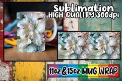 Artistic Harmony 3D Mug Wrap, 11oz 15oz Sublimation Product Image 1