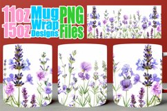 Petal Paradise Sublimation Mugs - 11oz &amp; 15oz Elegance Product Image 1