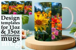 Beautiful Nature Mug Wrap for Sublimation 11oz/15oz Product Image 1