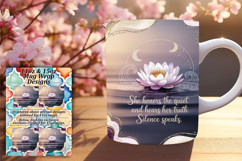 Elegant 11oz Mug Wrap Png Design , Religious Product Image 1