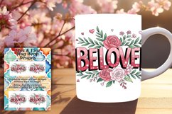 Creative 11oz Mug Wrap Png Template , Valentines Product Image 1