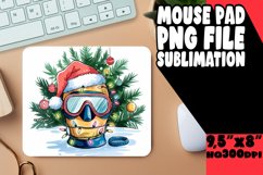 Cheerful Mouse Pad PNG Style, Holiday Product Image 1